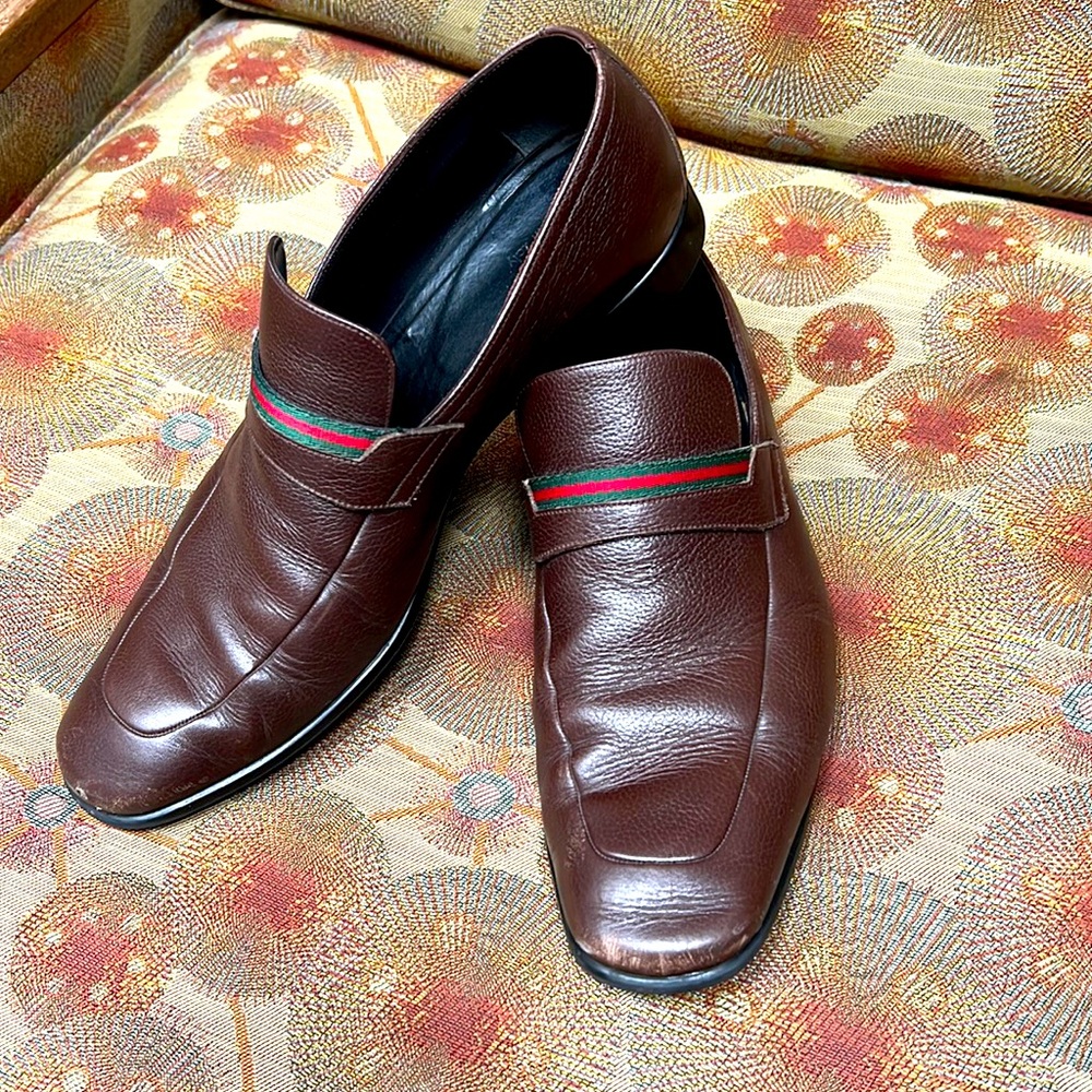 Men’s Gucci loafers 👞 brown